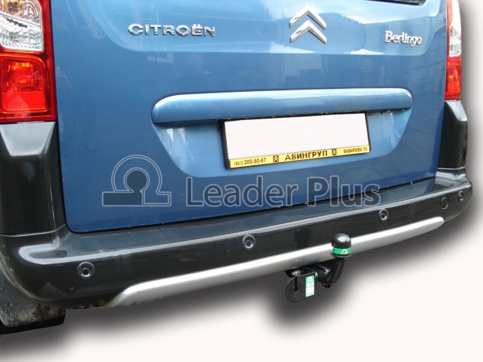 Фаркоп для CITROEN BERLINGO L1 (B9)/ PEUGEOT PARTNER L1(B9), PARTNER TEPPE(7) 2008-..