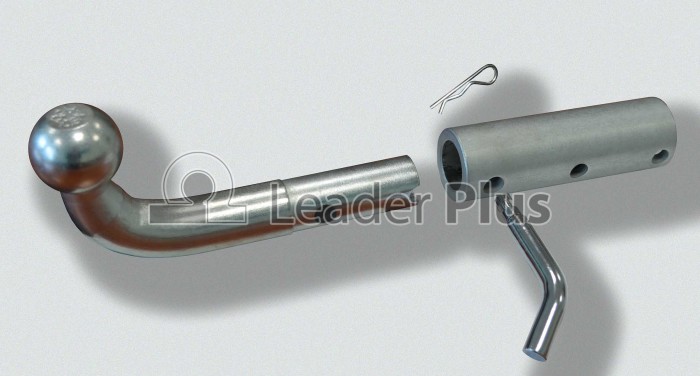 Фаркоп для FORD FOCUS 2, 3 (DB3) / (DYB) (седан) 2004 - 2011 / 2010 - 2019 (С БЫСТРОСЪЕМНЫМ ШАРОМ)
