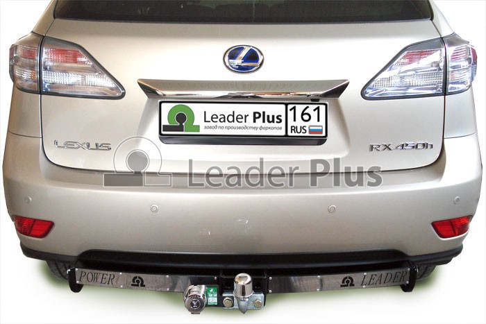 Фаркоп для LEXUS RX 270/350/450 (AL1) 2009-2015 (С НЕРЖ. ПЛАСТИНОЙ)