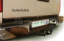 Фаркоп для NISSAN NAVARA Double Cab (D40) (со ступенькой) 2005-..
