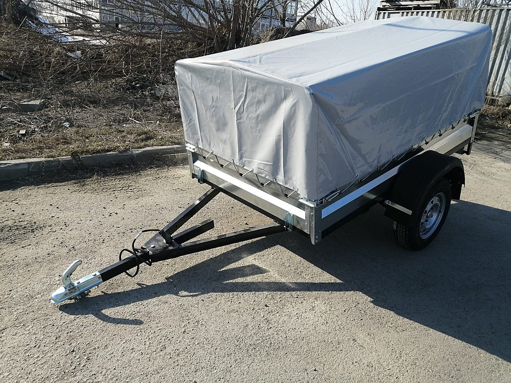 Легковой прицеп Rinal окрашеный, тент 0.9