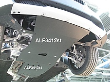 BMW Х1 E84 2009-2014 V-1,8; 2,0 2WD защита радиатора и двигателя (2 части)