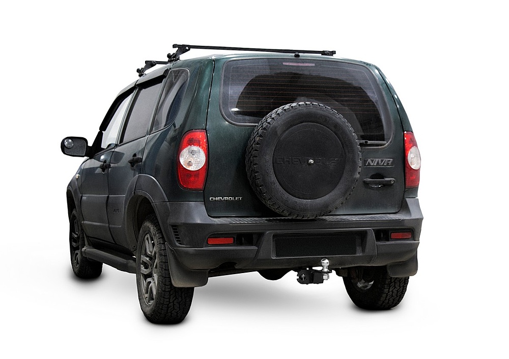 Фаркоп под квадрат Chevrolet Niva 2002-2020/Lada Niva 2020-2021/Travel 2021-н.в.