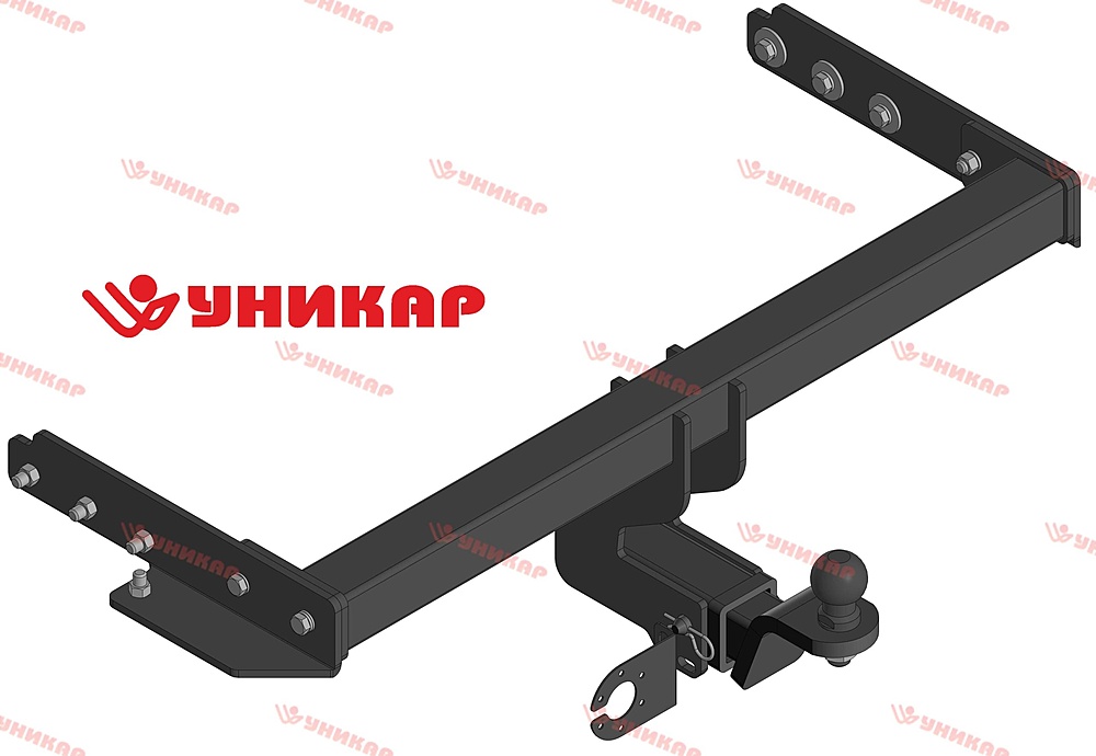 Фаркоп  Jeep Grand Cherokee IV поколение (шар E) под бампер 2010 -...