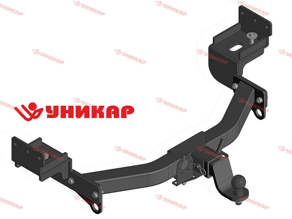 Фаркоп Mitsubishi Pajero Sport III рестайлинг 2020 - …