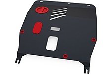 Защита картера + КПП  Fiat 500 2015-, V - 1.2; 1.4/Fiat 500 2007-2015, V - 1.2; 1.4