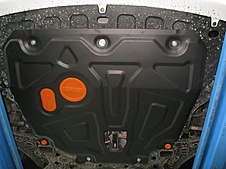 Hyundai Solaris 2017- V-all защита двигателя и кпп (установка на пыльник, на кронштейны)
