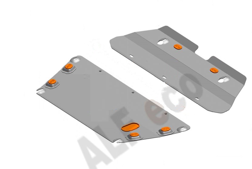 Защита двигателя и КПП Hyundai Trajet 1999-2008 V-2,0; 2,7; 2,0 CRDI (2 части)