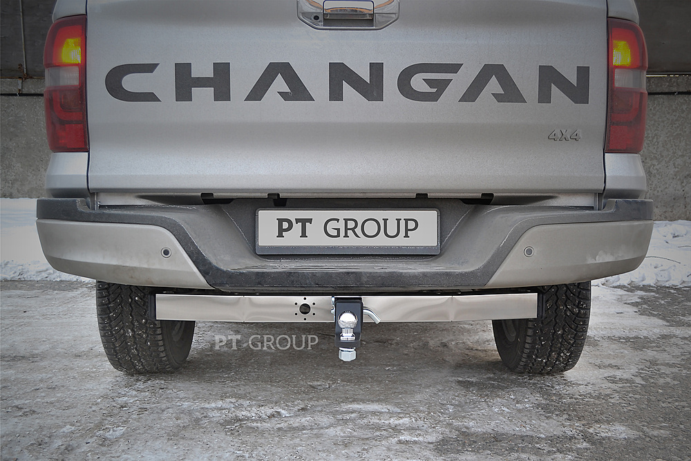 Фаркоп с НЕРЖ накладкой Changan Hunter Plus 2023-