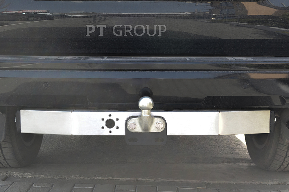 Фаркоп с НЕРЖ накладкой - TOYOTA LC PRADO 150 2009-/ LC Prado 120 2002-2009/ LEXUS GX 460