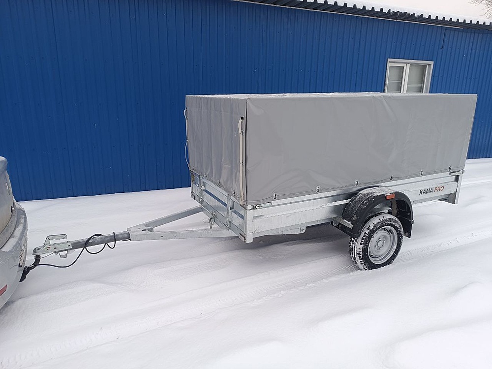 Прицеп Кама Lite 2,5 х 1,3 х 30 тент 0,7 м