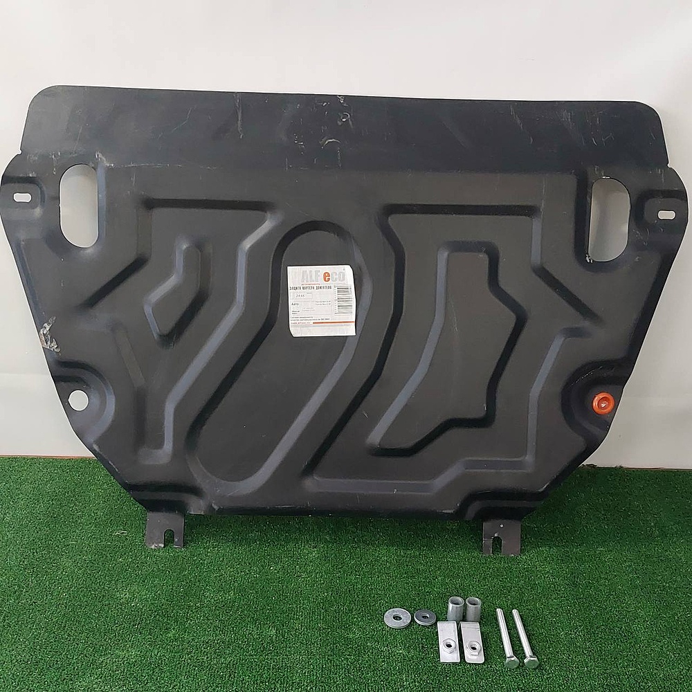 Защита двигателя и КПП Toyota Rav4 IV (XA40) 2012-2019 V-2,0;2,2D (установка защиты на пыльник) (бол